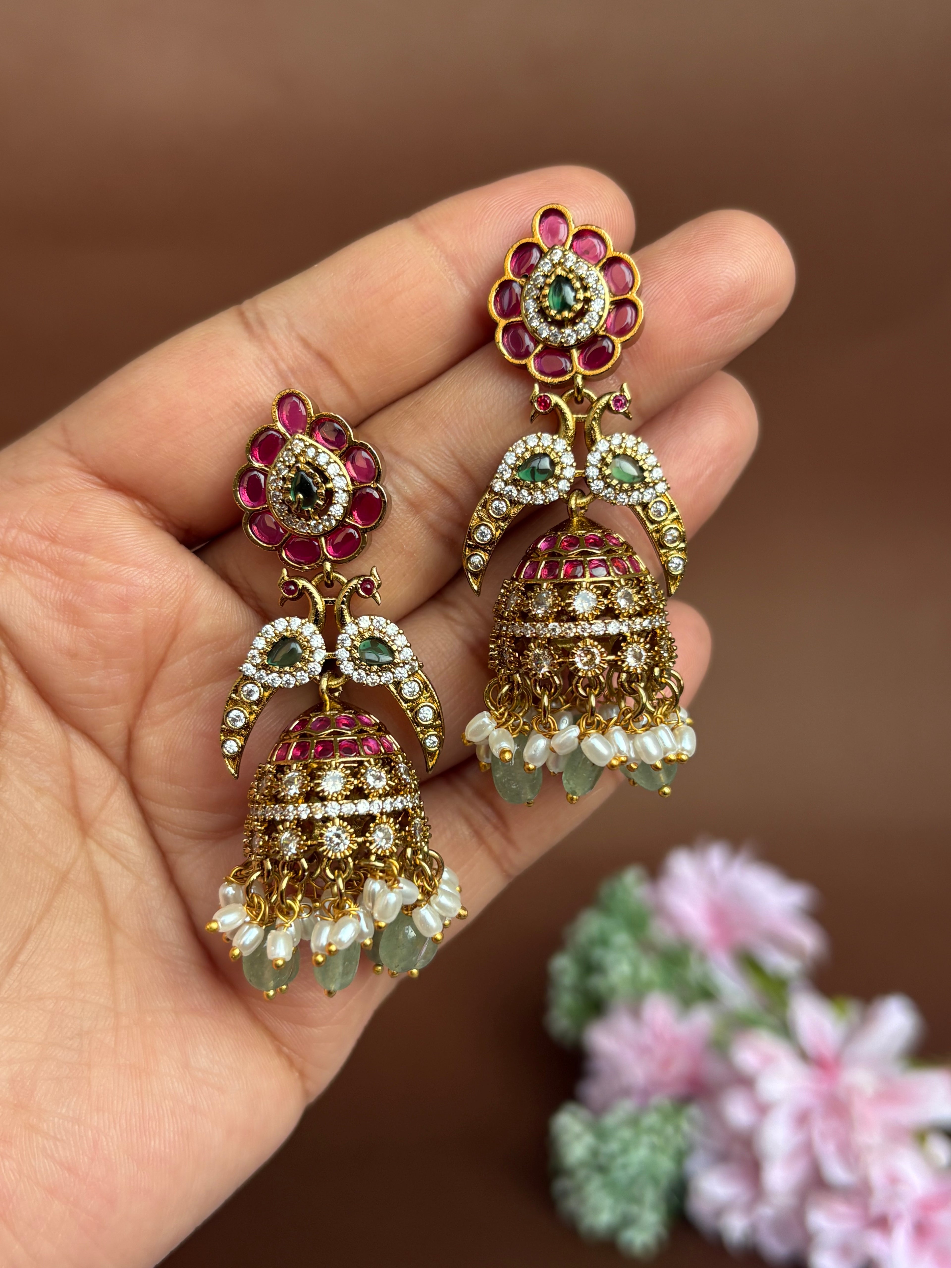 VICTORIAN JHUMKAS