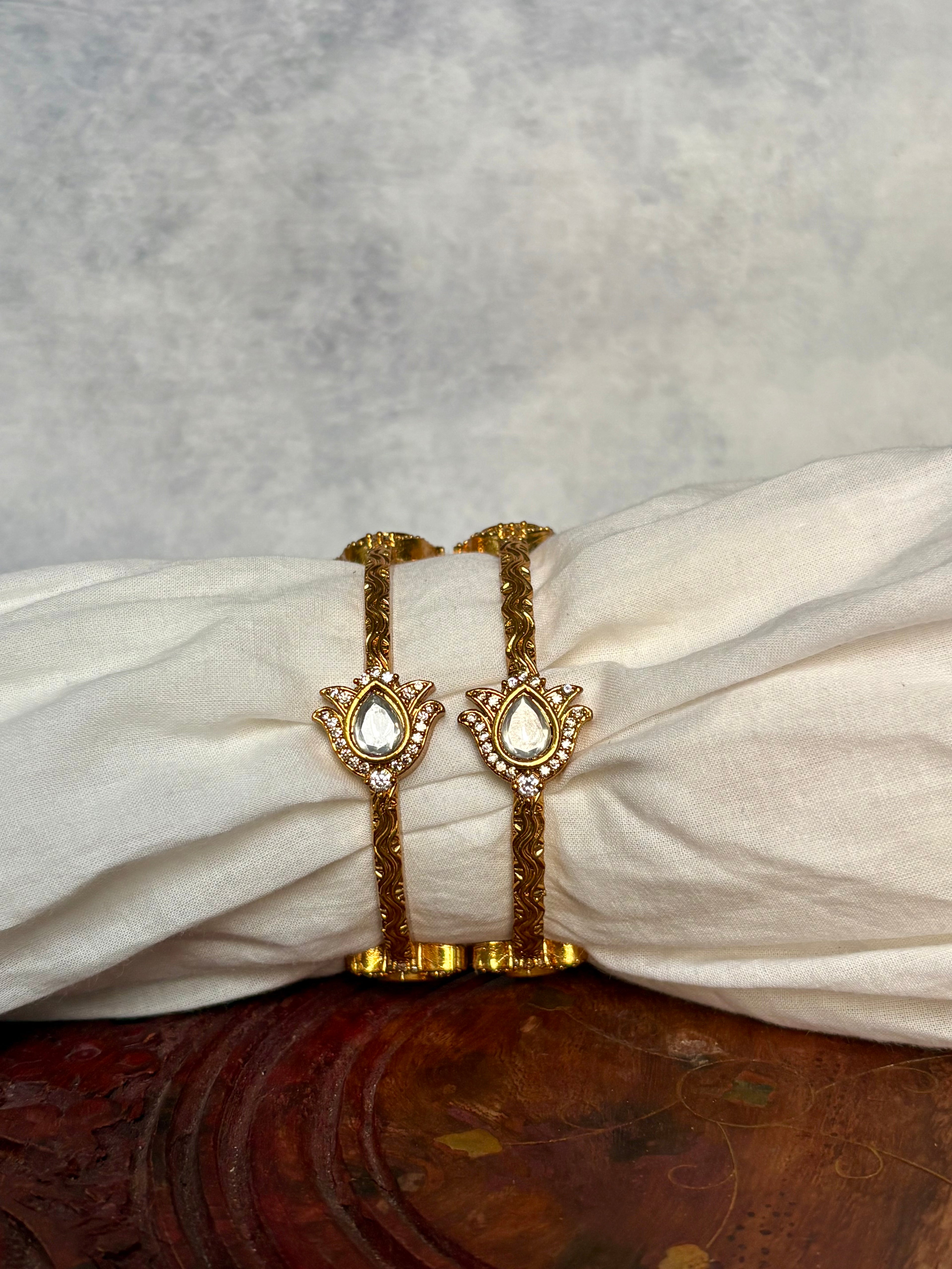 Lotus bangles