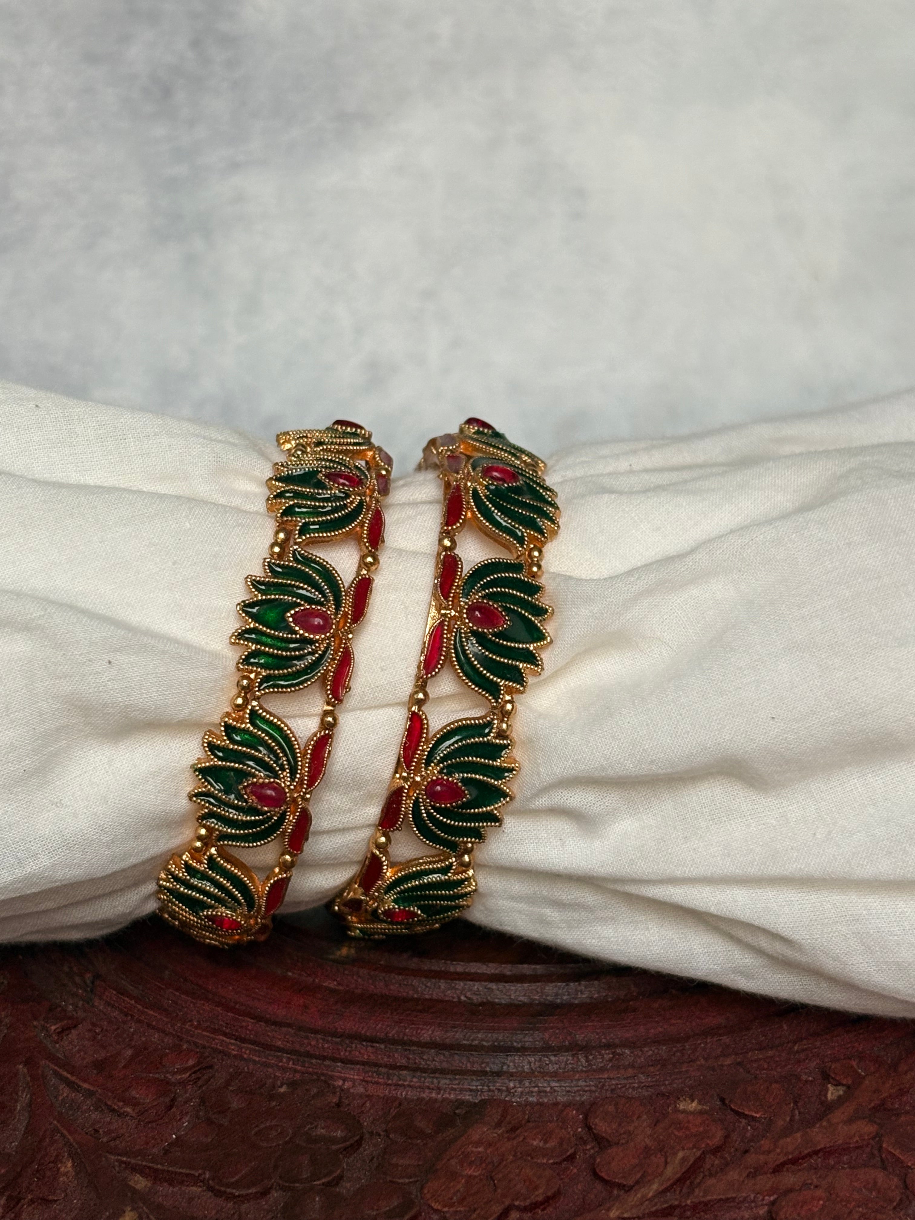 Lotus bangles