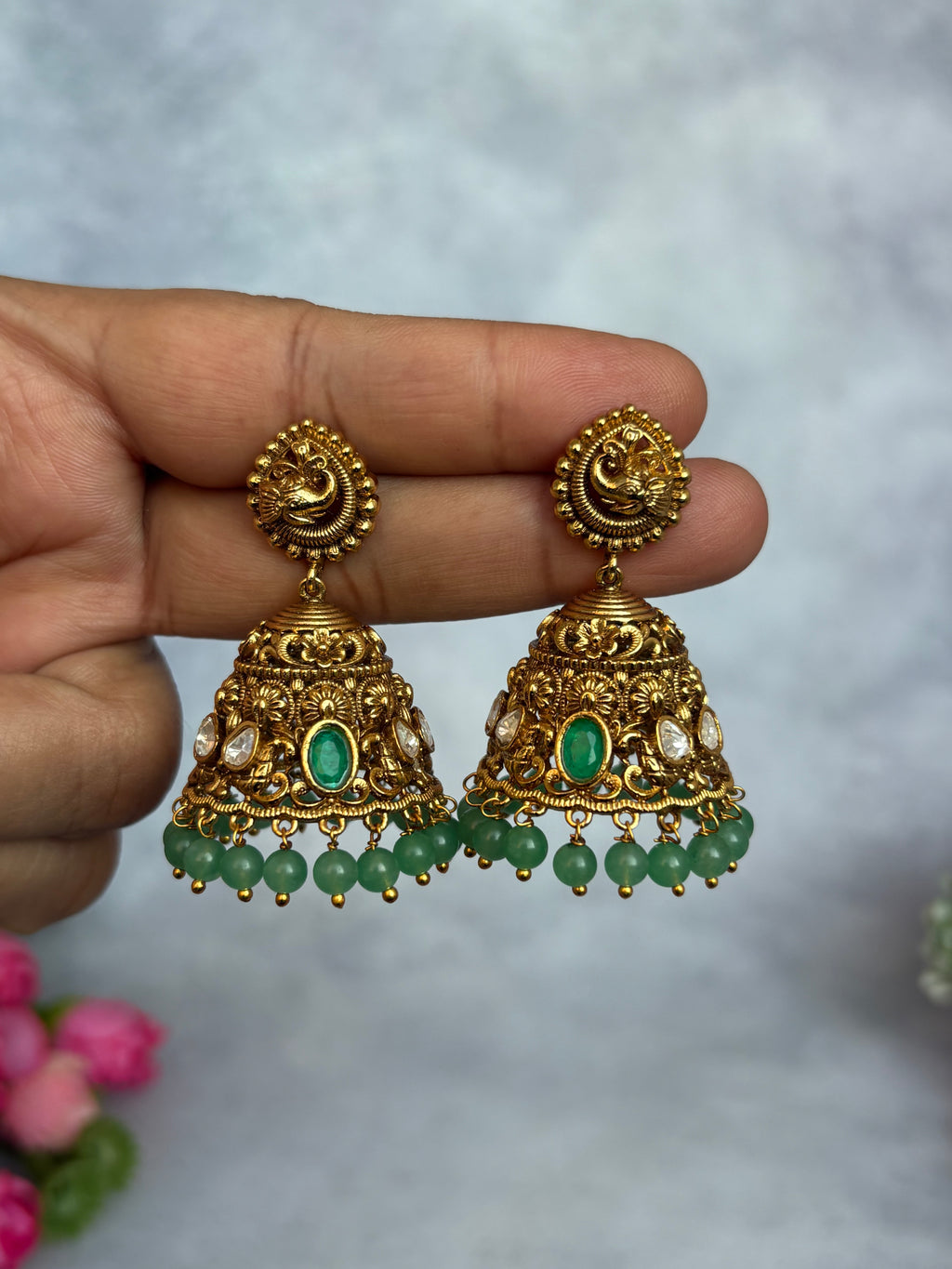 Non idol jhumkas