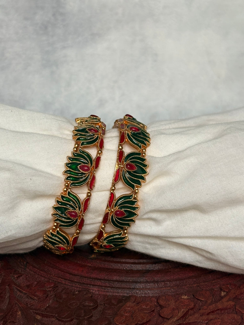 Lotus bangles