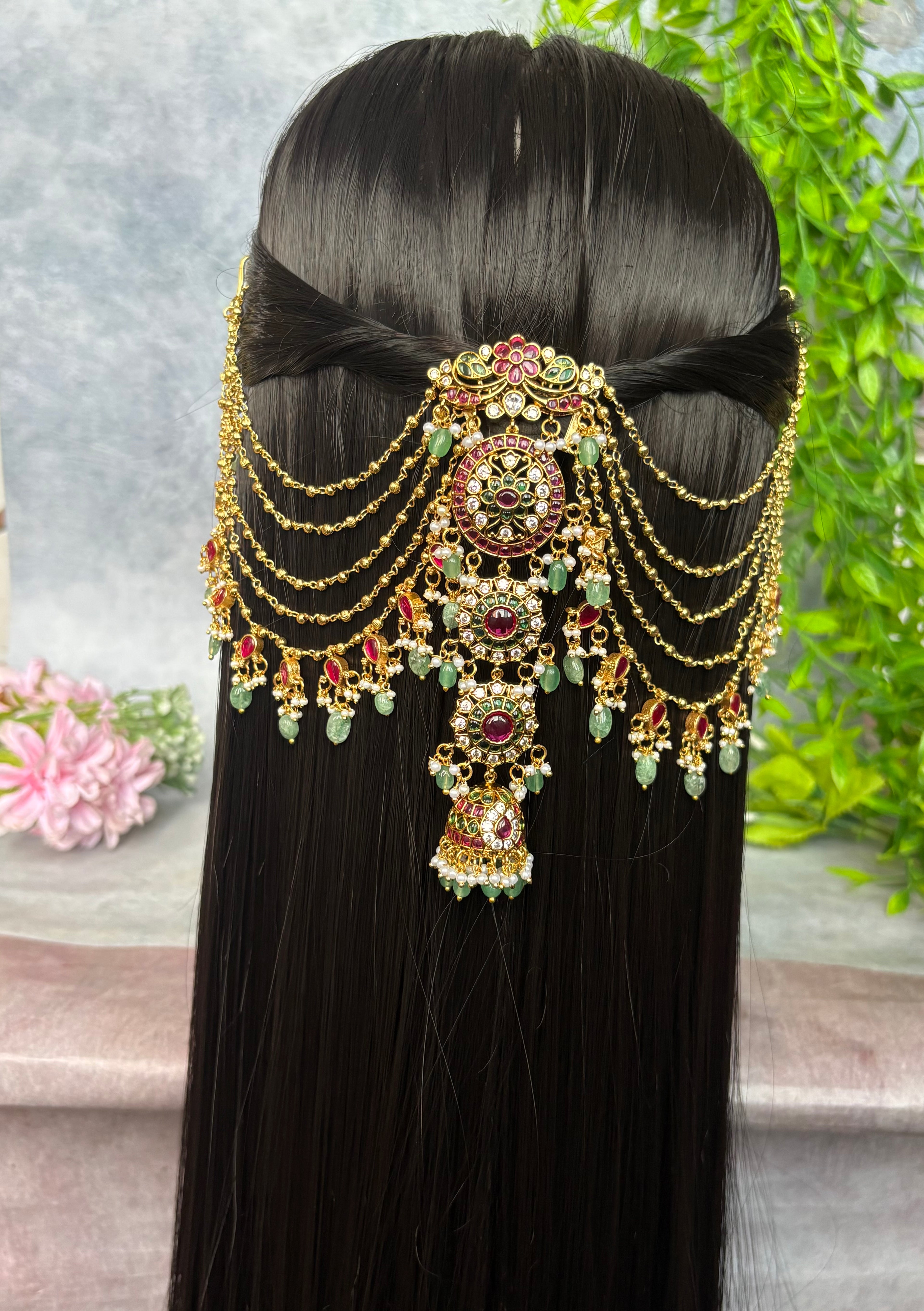 Jadau earchains with jada billa