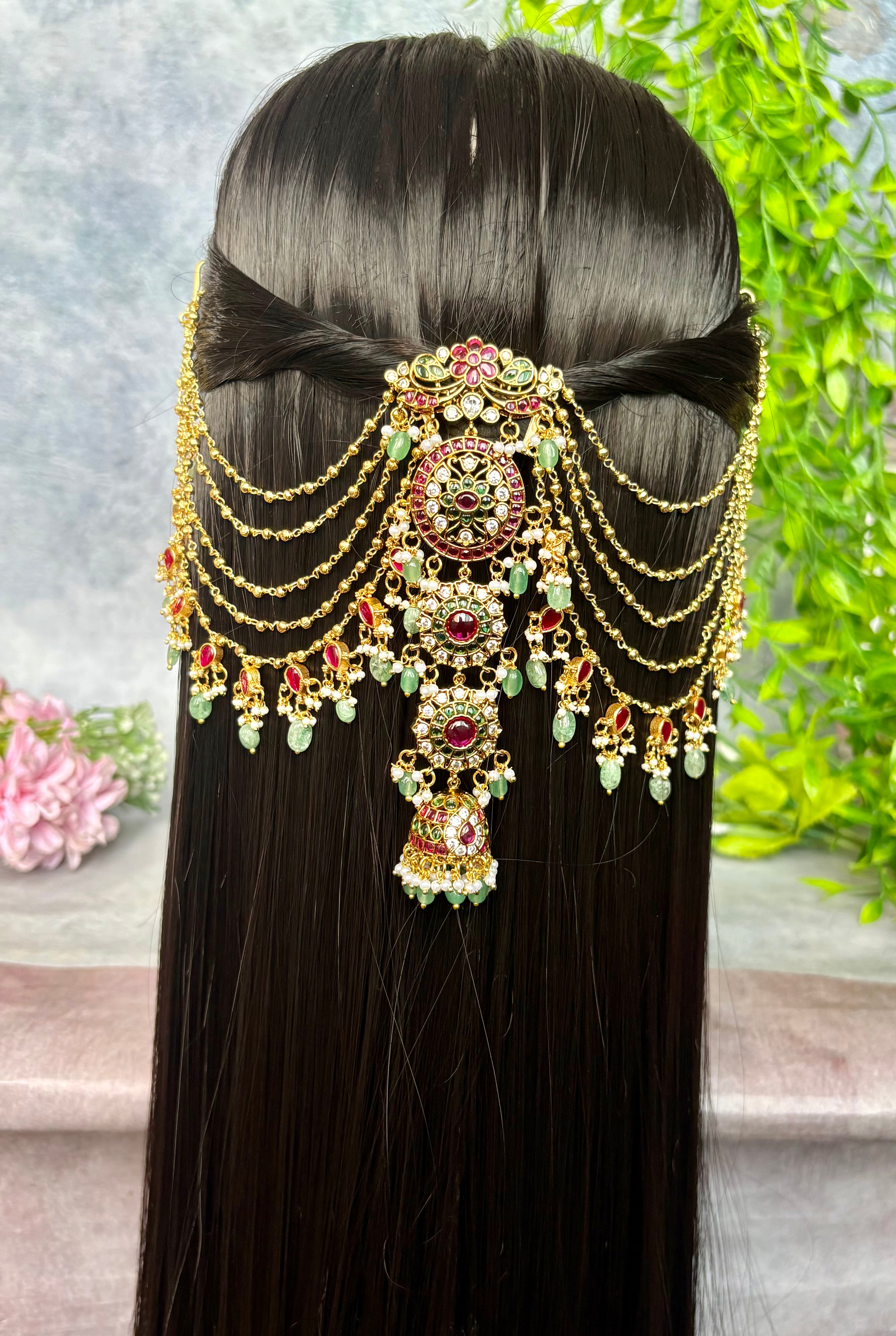 Jadau earchains with jada billa