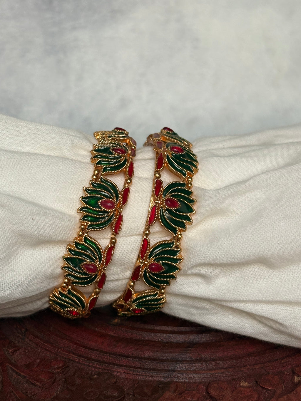 Lotus bangles