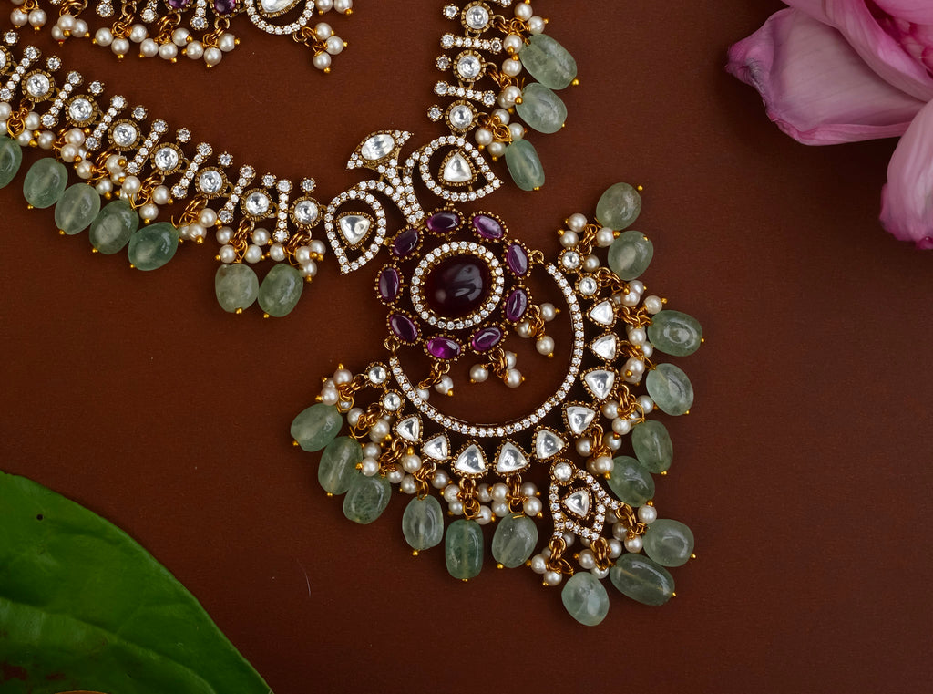 VICTORIAN MOISSANITE ROYAL NECKPIECE