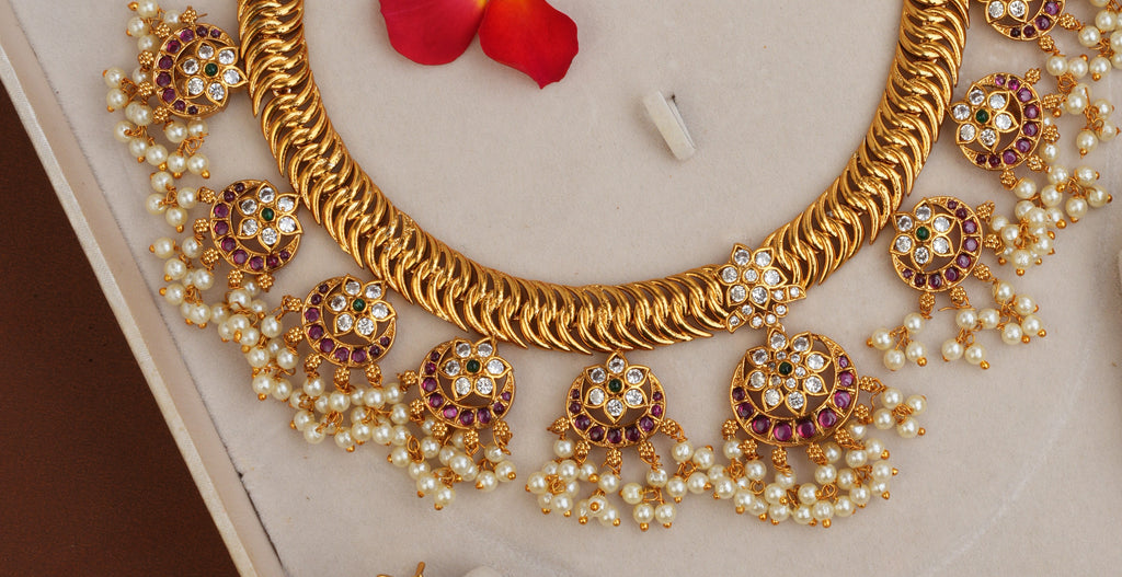 ROYAL JALEBI NECKPIECE