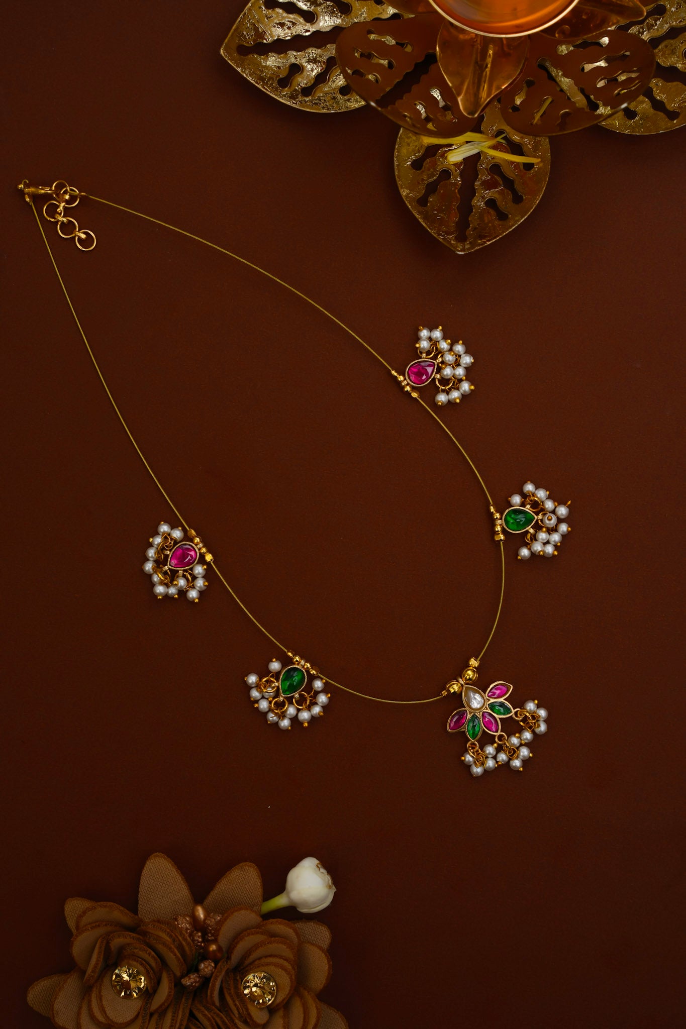JADAU FLORAL INVISIBLE CHAIN
