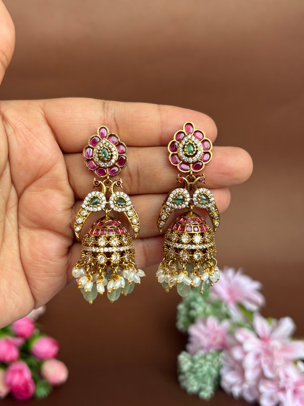 VICTORIAN JHUMKAS
