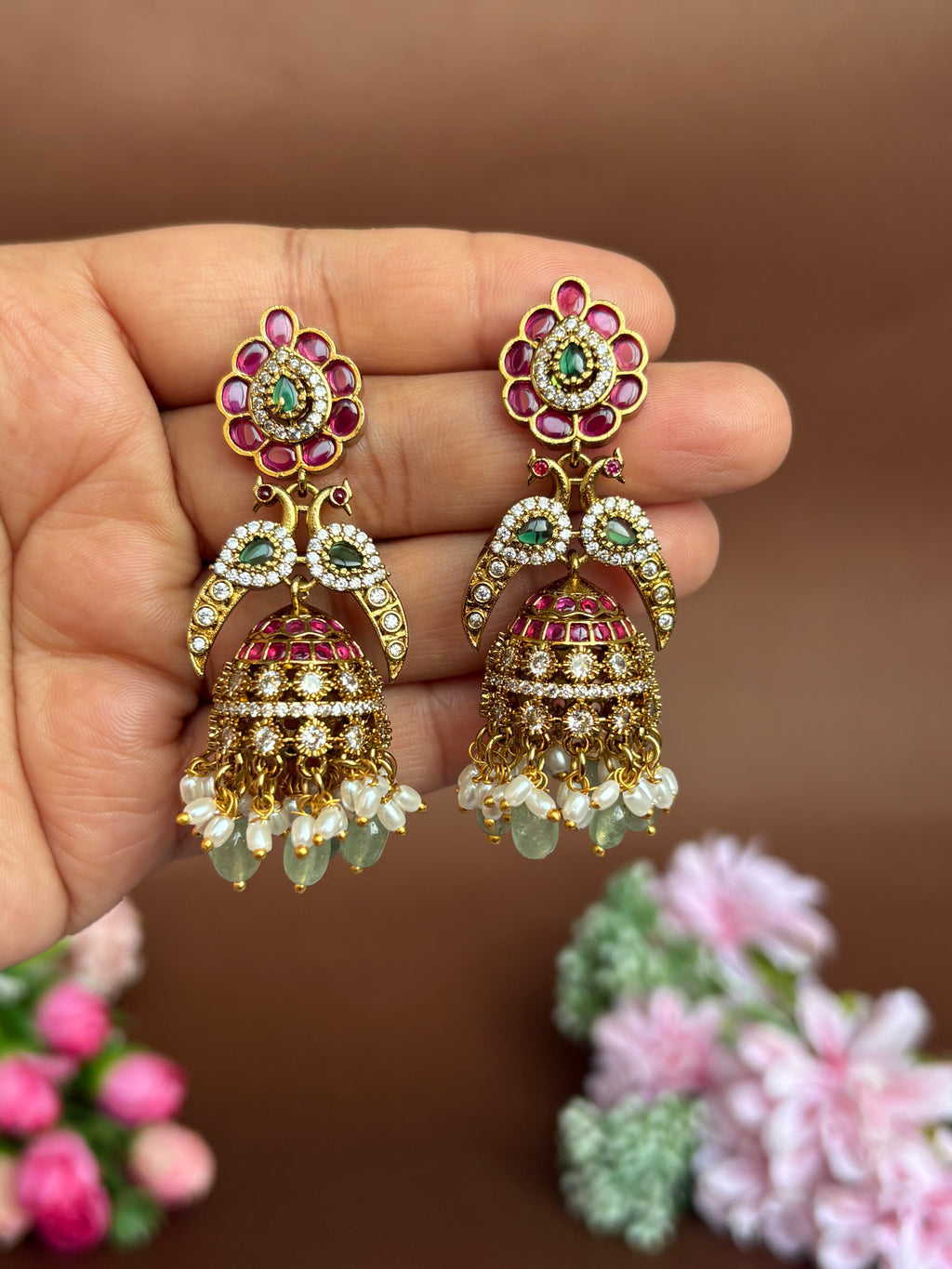VICTORIAN JHUMKAS
