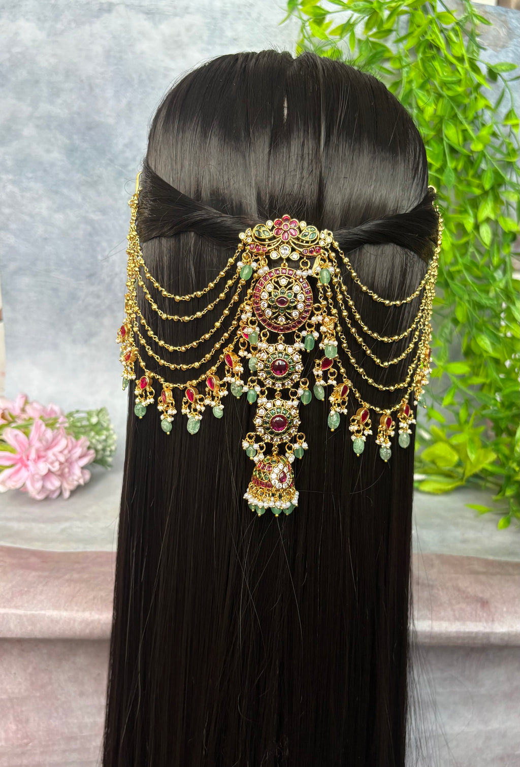 Jadau earchains with jada billa