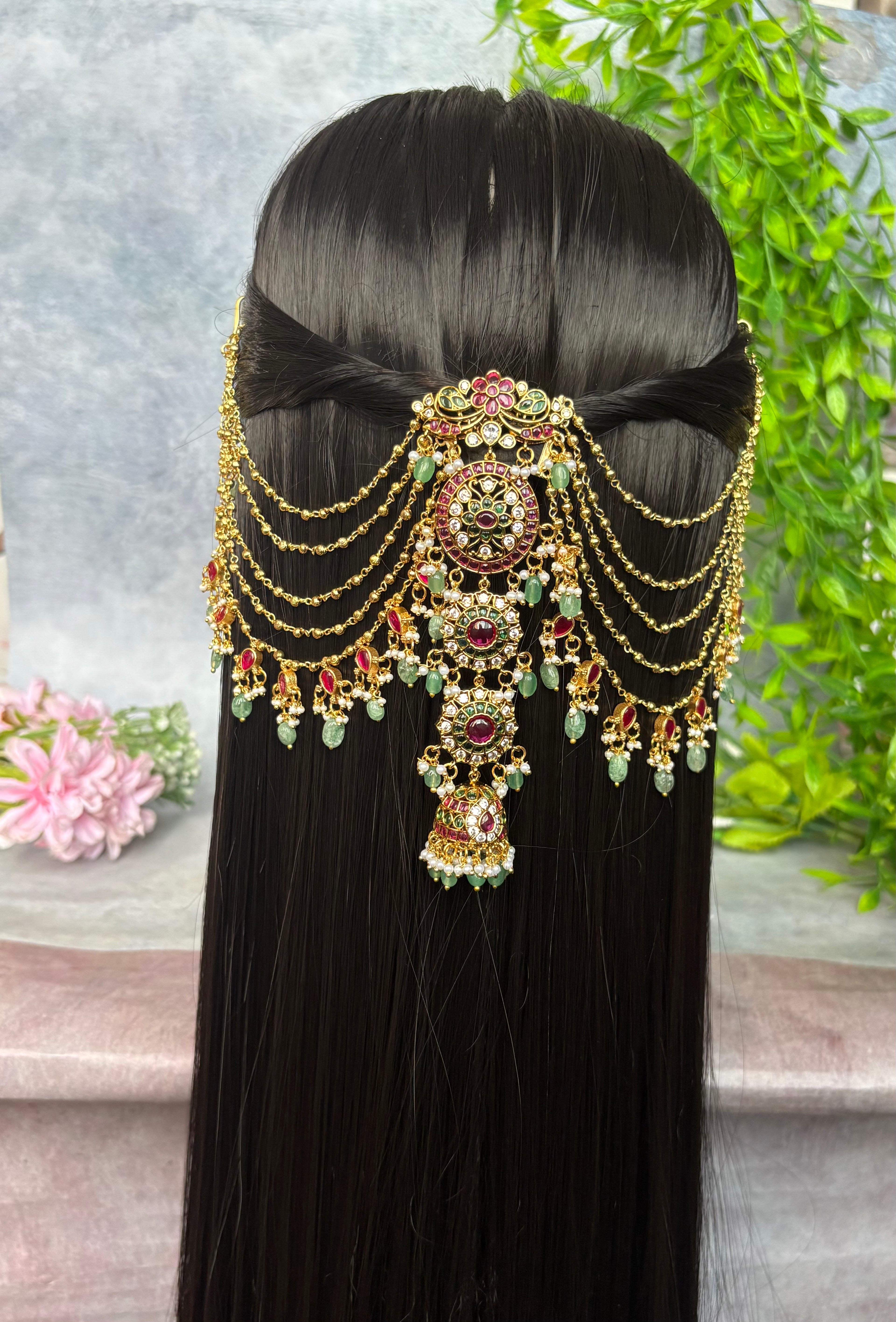 Jadau earchains with jada billa
