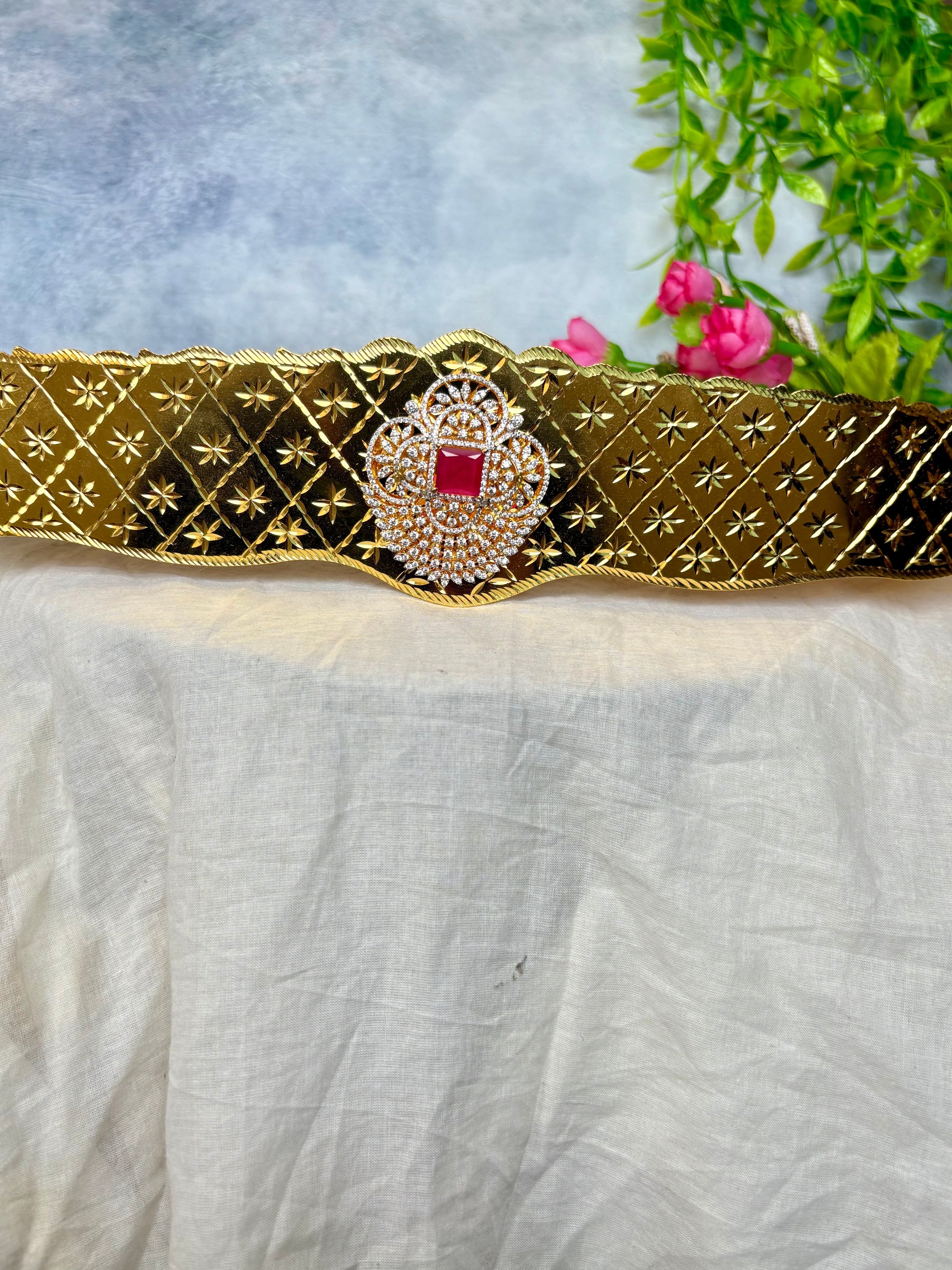 Gold replica hipbelt