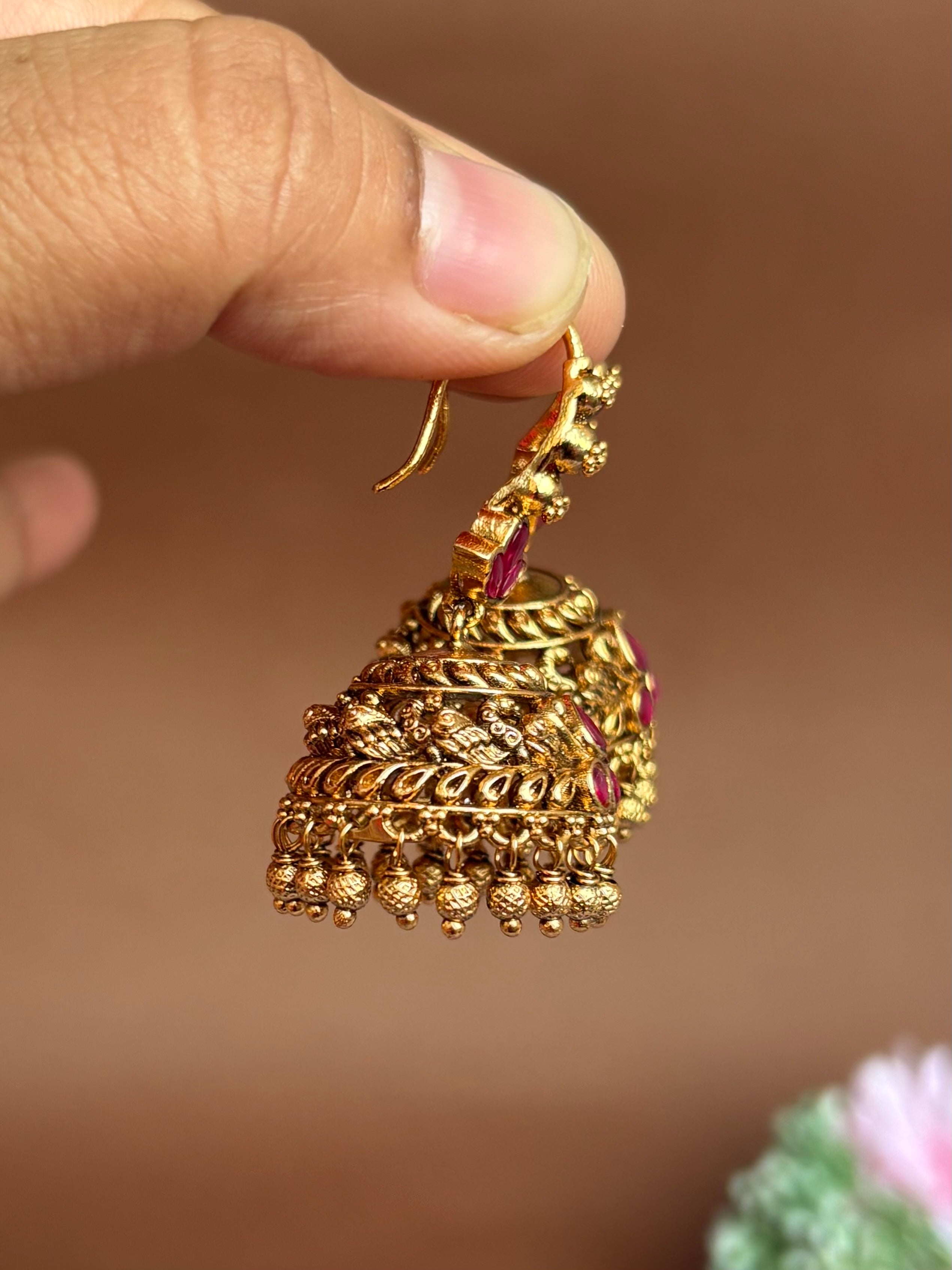 MEENAKARI EARRINGS