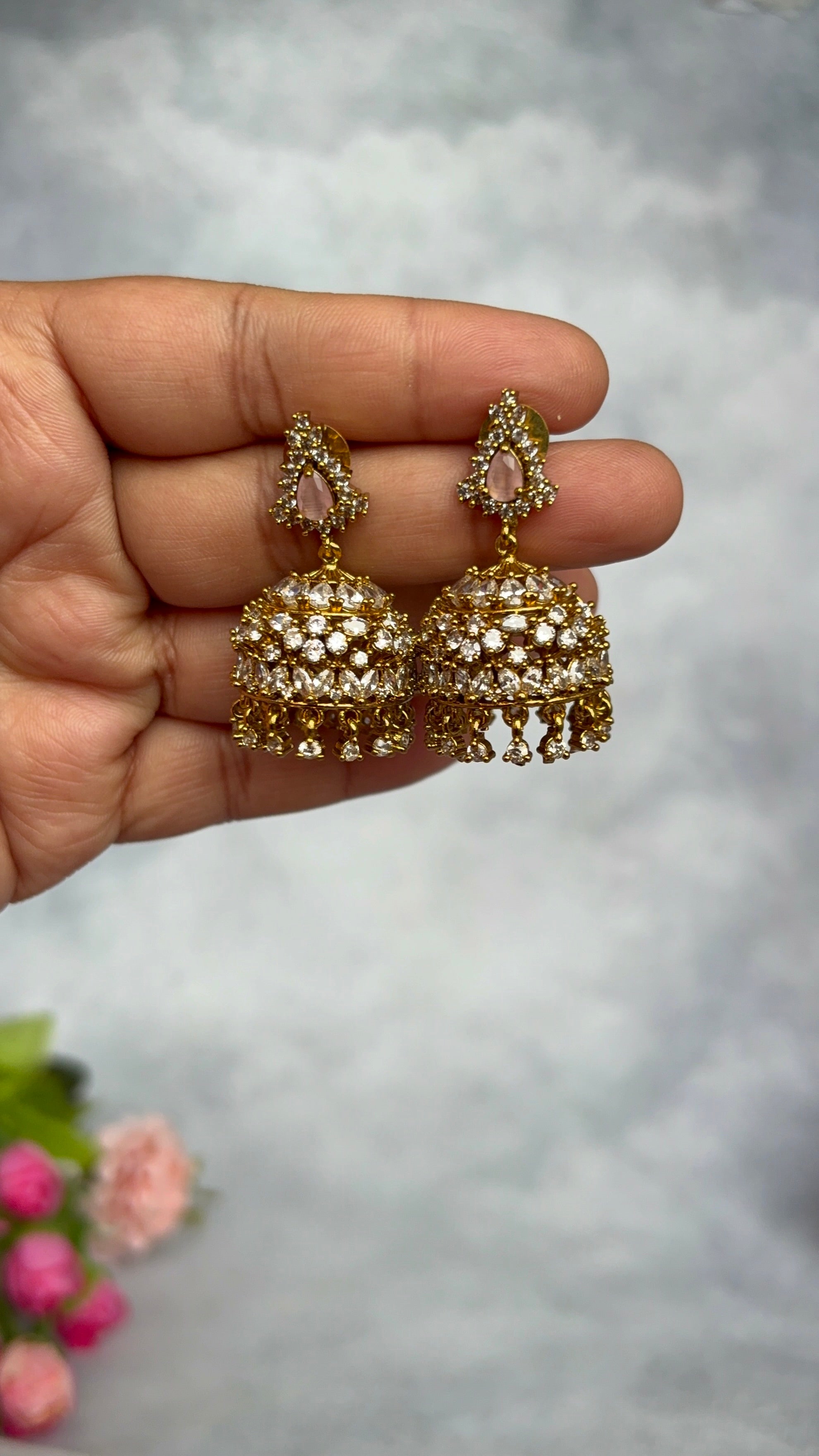 AD PARTYWEAR JHUMKAS