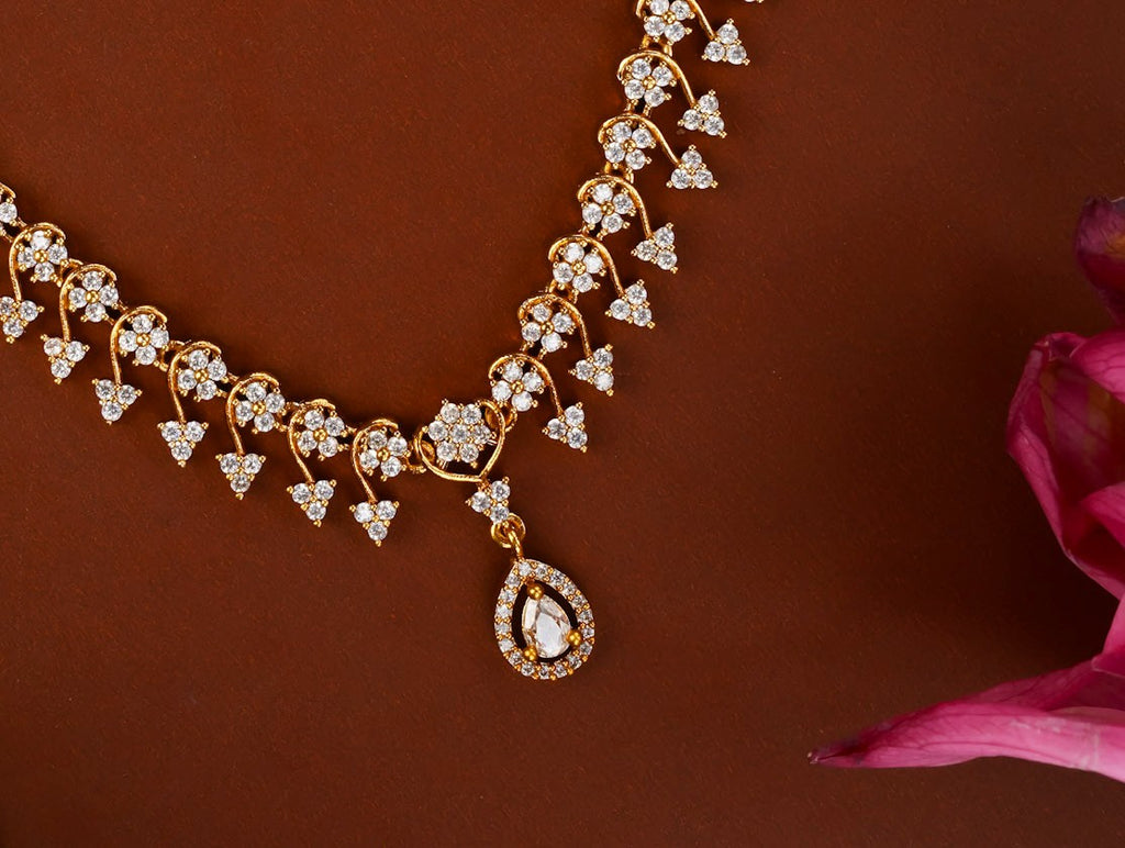 DIAMOND DROP NECKPIECE