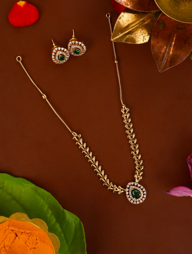 MINIMAL DROP NECKPIECE