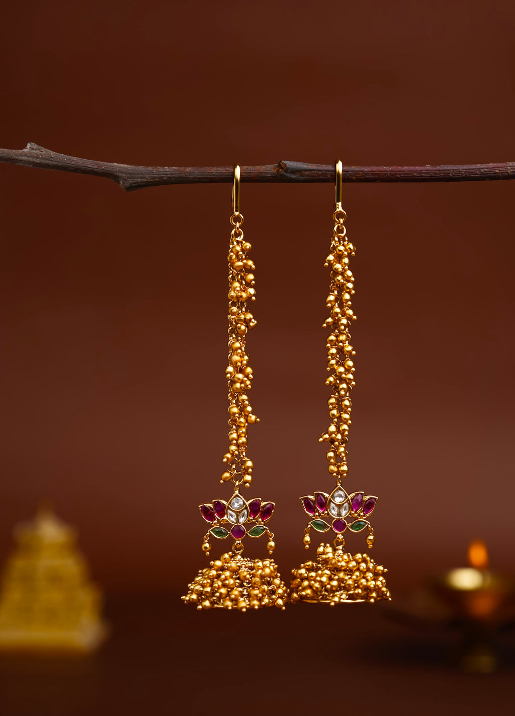 LOTUS MATTIL EARRINGS