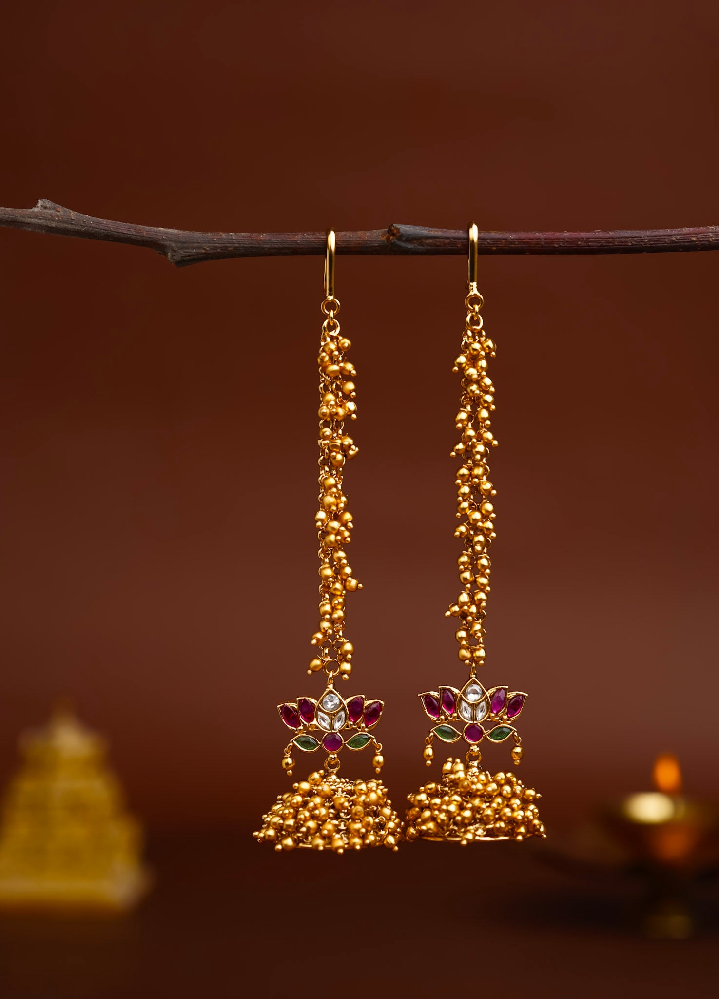 LOTUS MATTIL EARRINGS