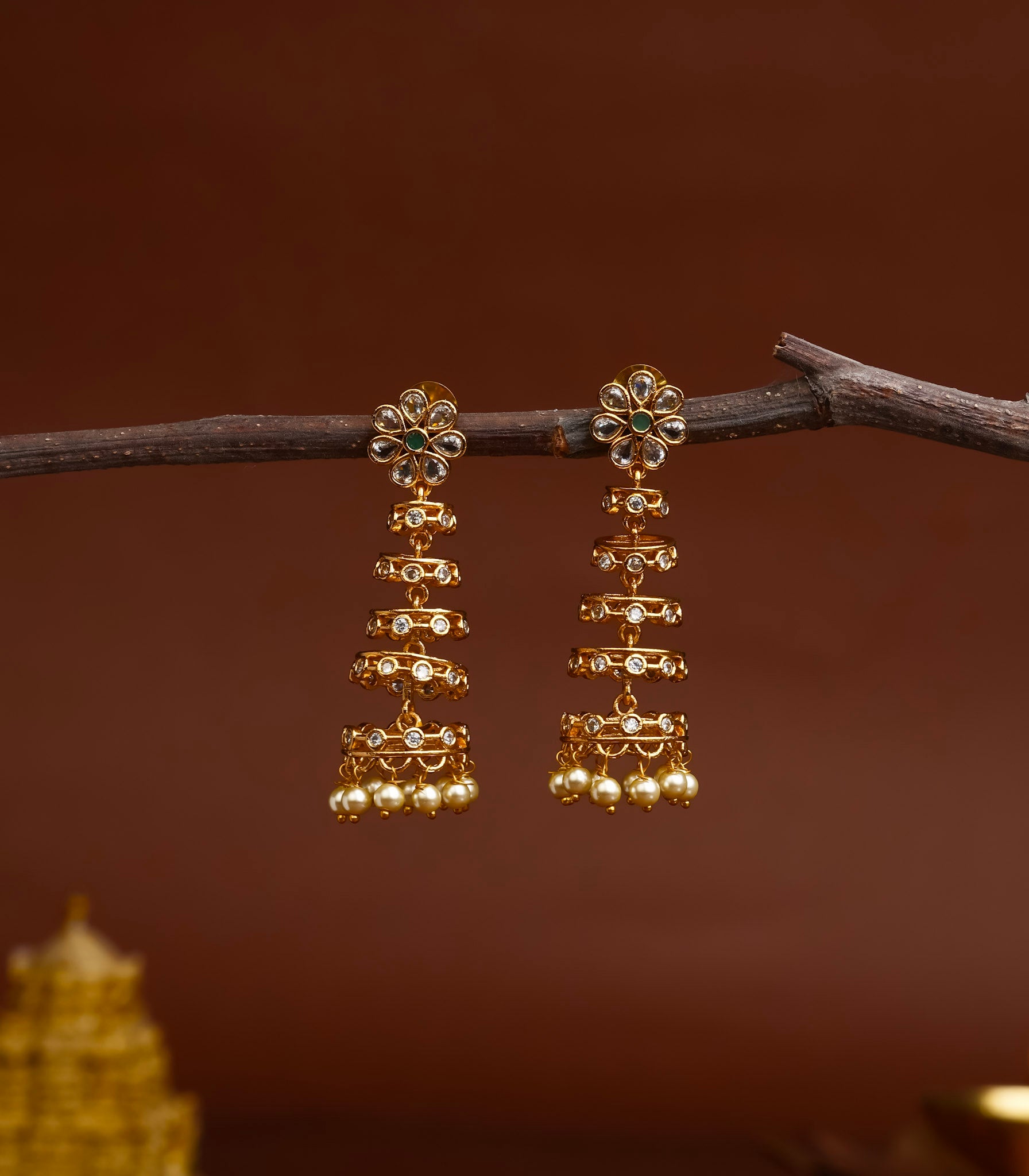 SPIRAL JHUMKAS
