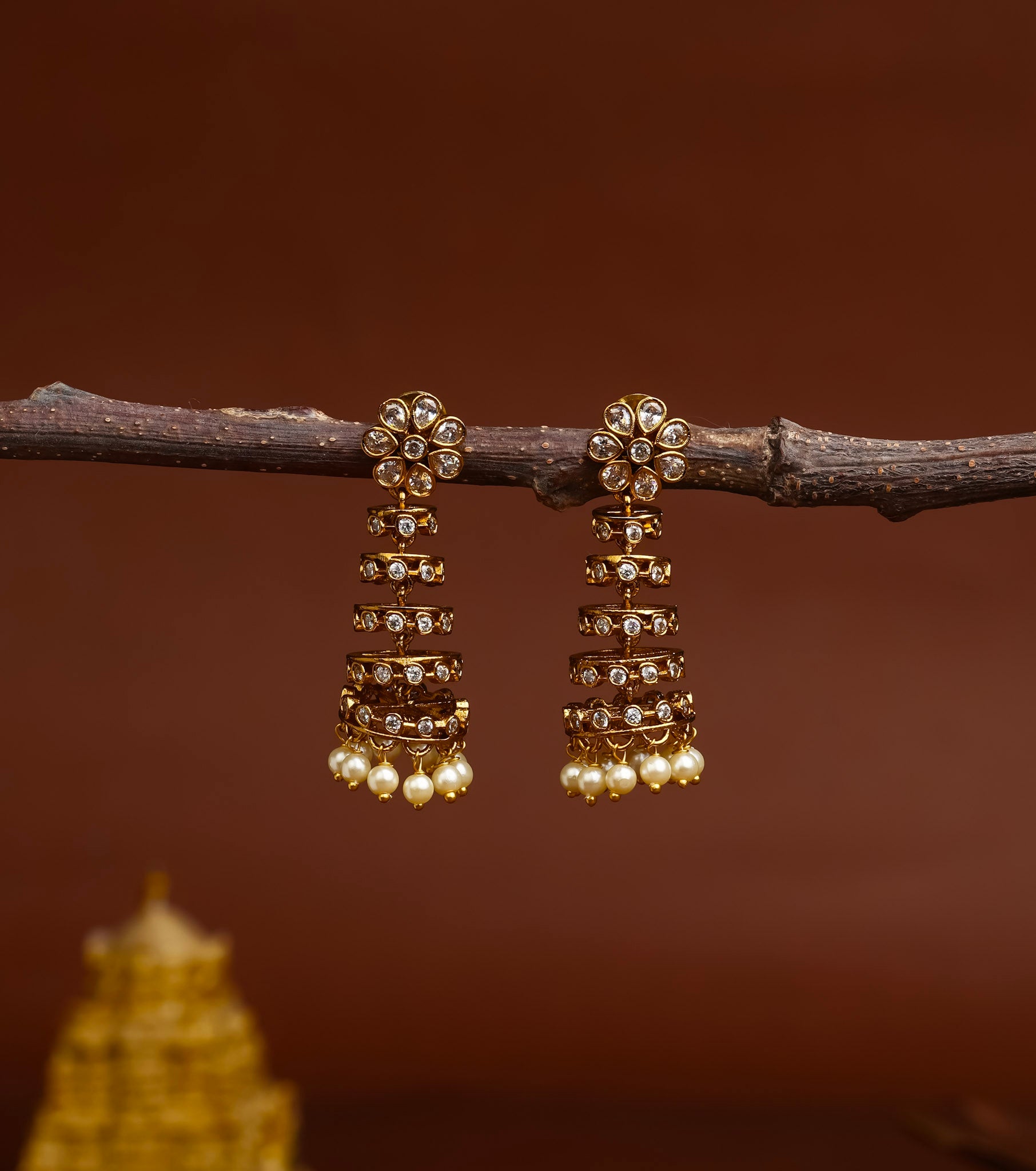 SPIRAL JHUMKAS