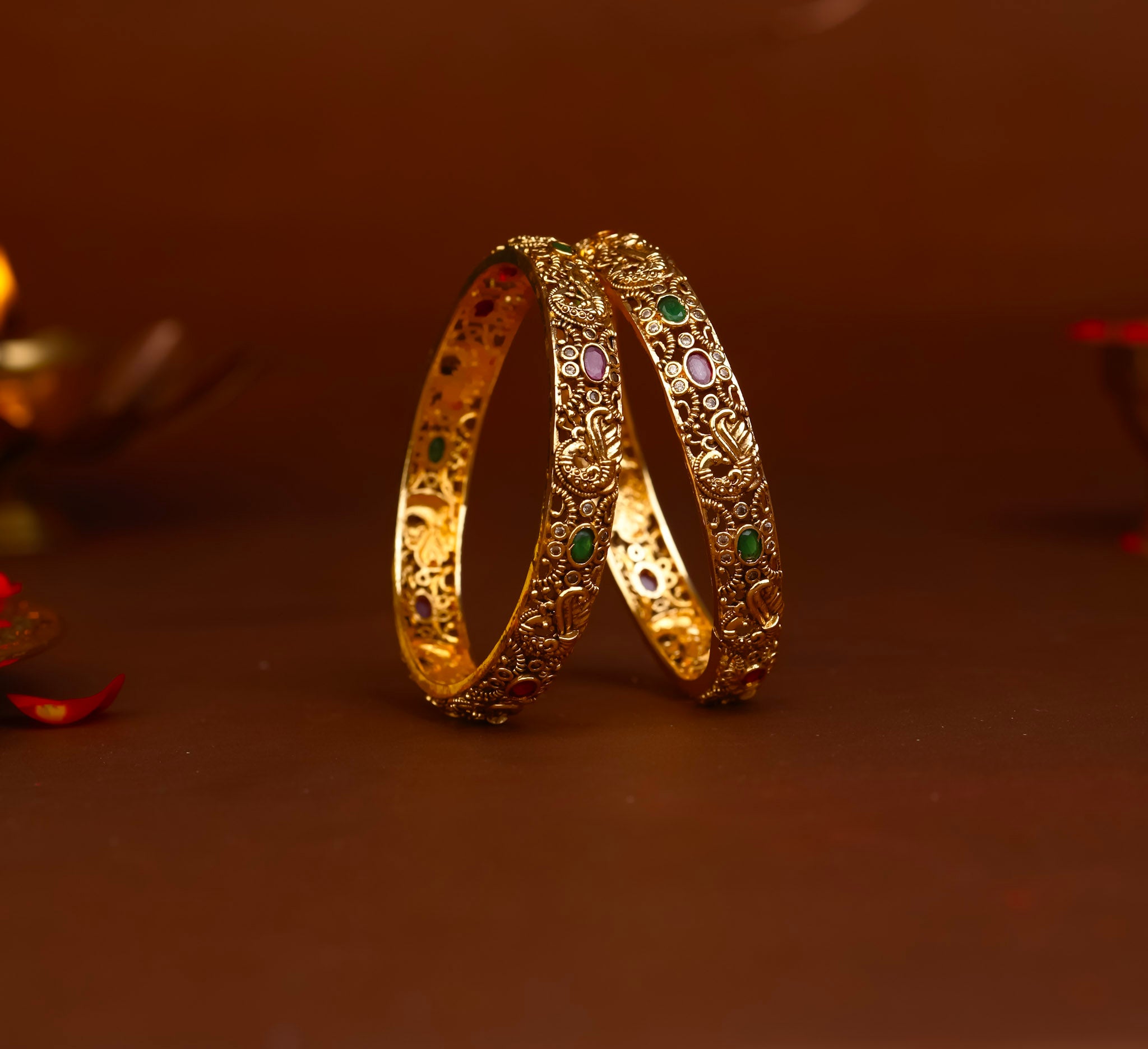 PEACOCK KADA BANGLES