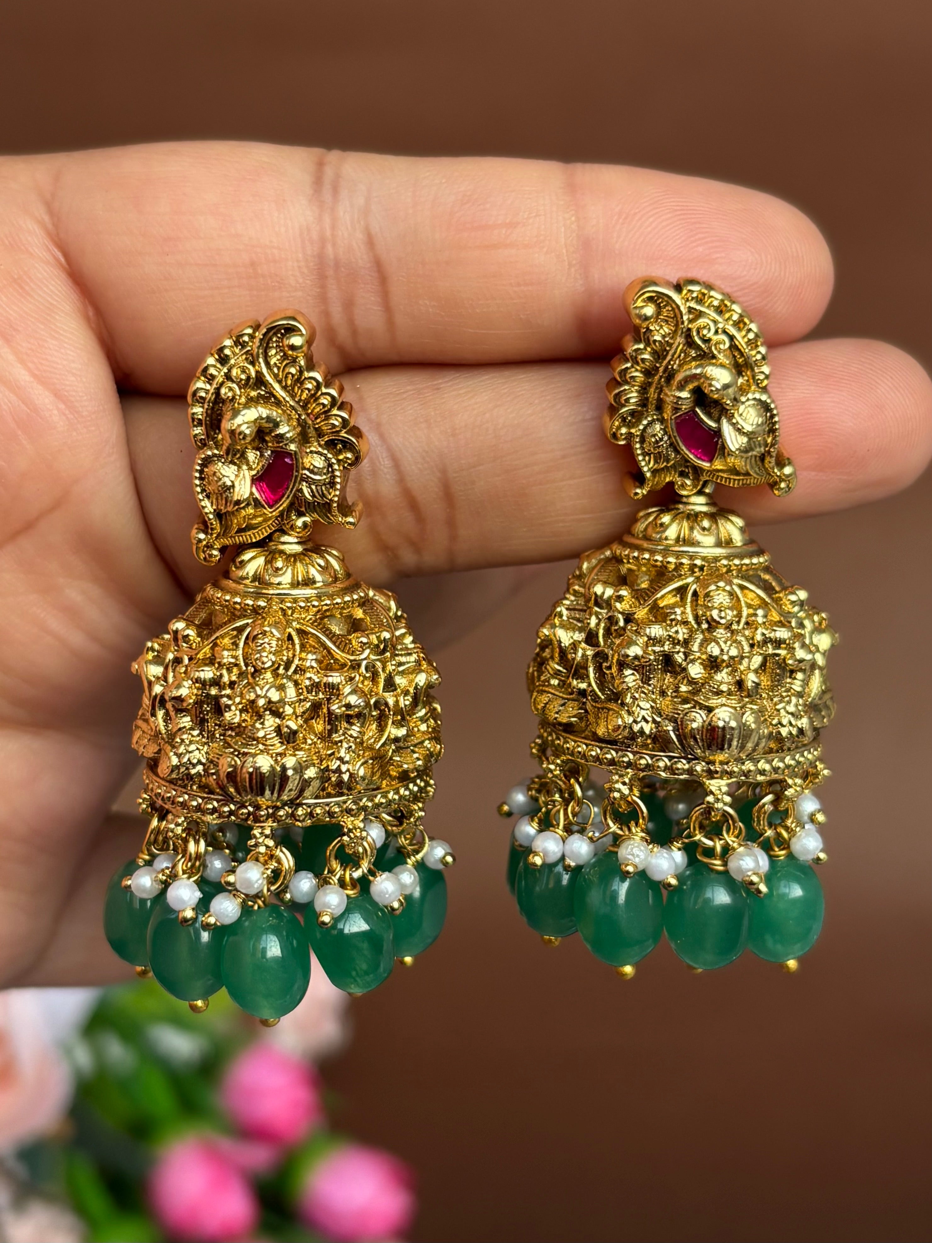 JADAU ANTIQUE JHUMKAS