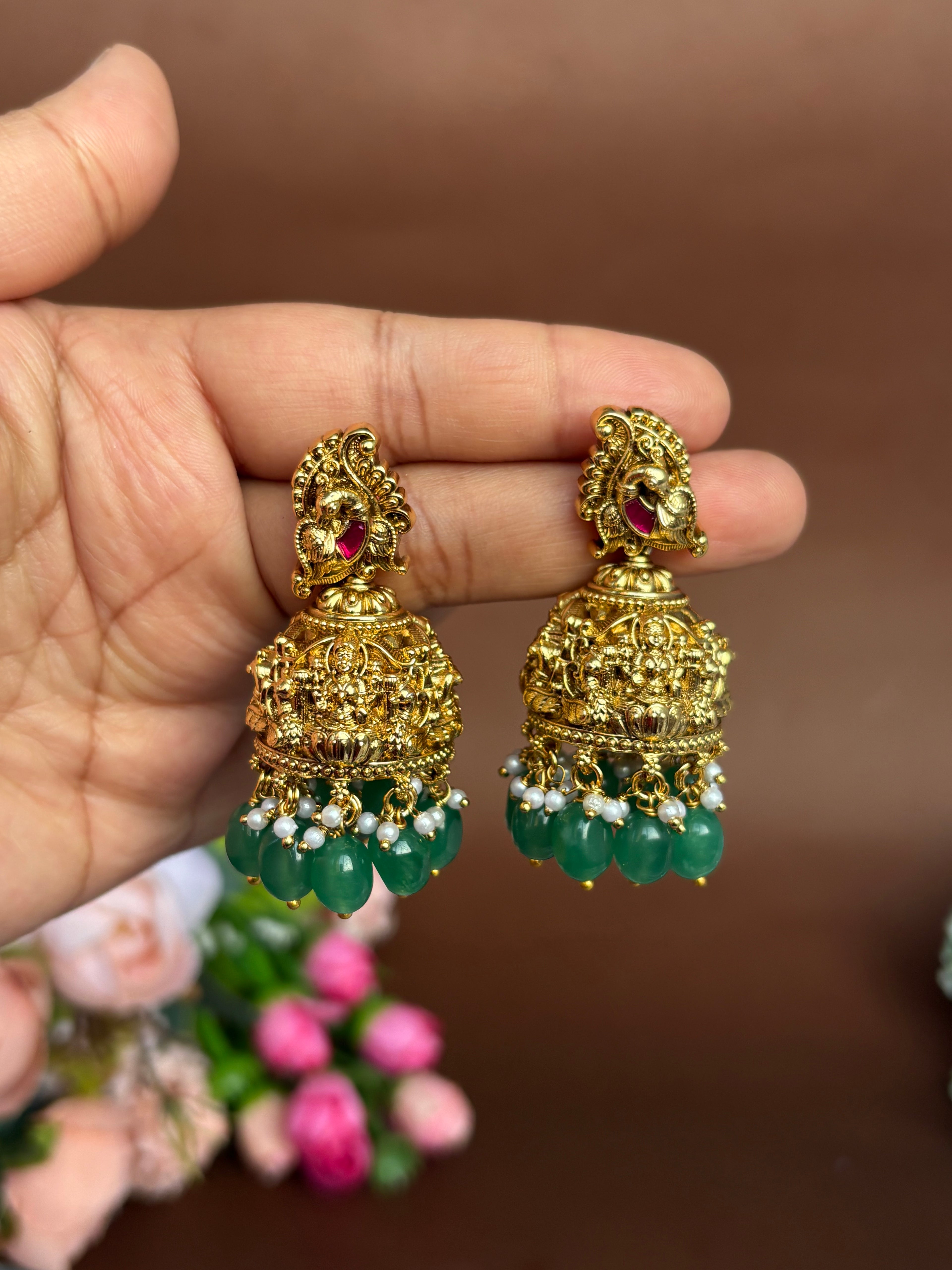 JADAU ANTIQUE JHUMKAS