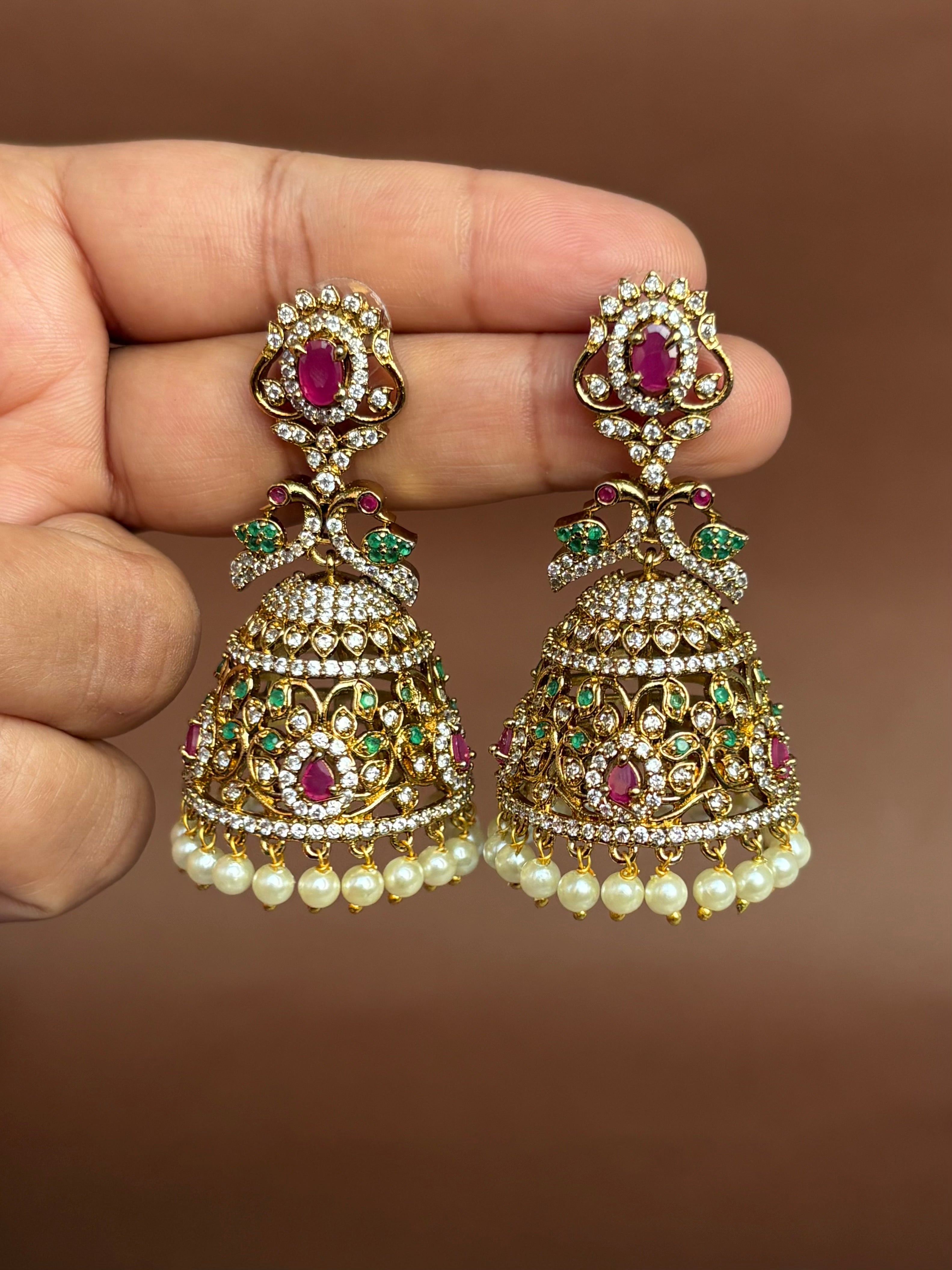 FLORAL JHUMKA