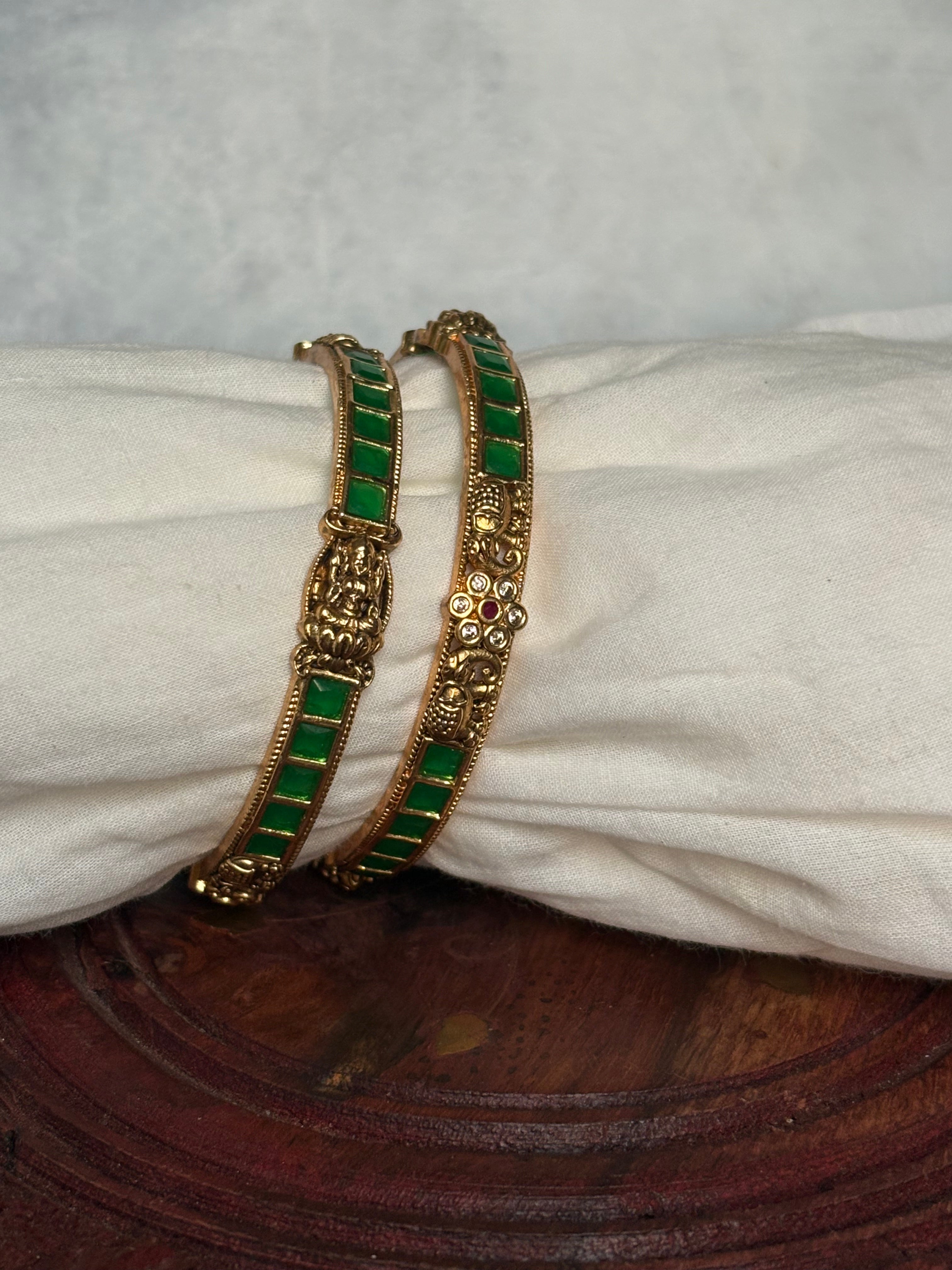 Lakshmi block bangles