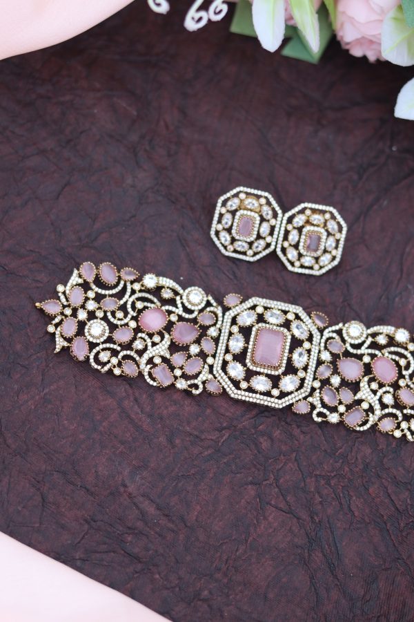 VICTORIAN CHOKER (PINK) - Image 2