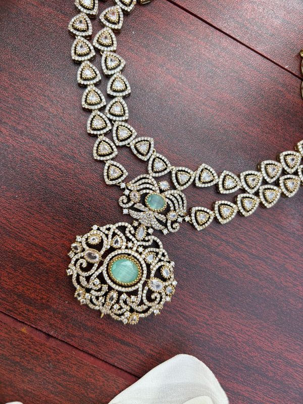 VICTORIAN MOISSANITE NECKPIECE (MINT, BIG SIZE) - Image 2