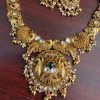 PEACOK BRIDAL NECKPIECE (PEARL) - Image 2