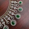 AMERICAN DIAMOND EMERALD HAARAM - Image 2
