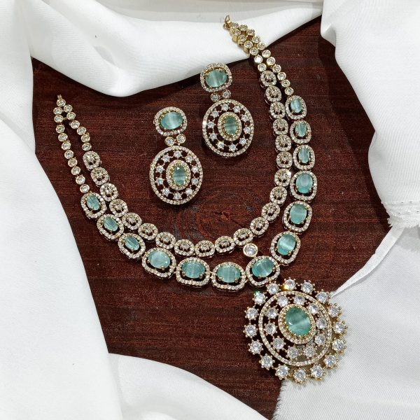 DOUBLE LAYER VICTORIAN NECKSET(MINT)