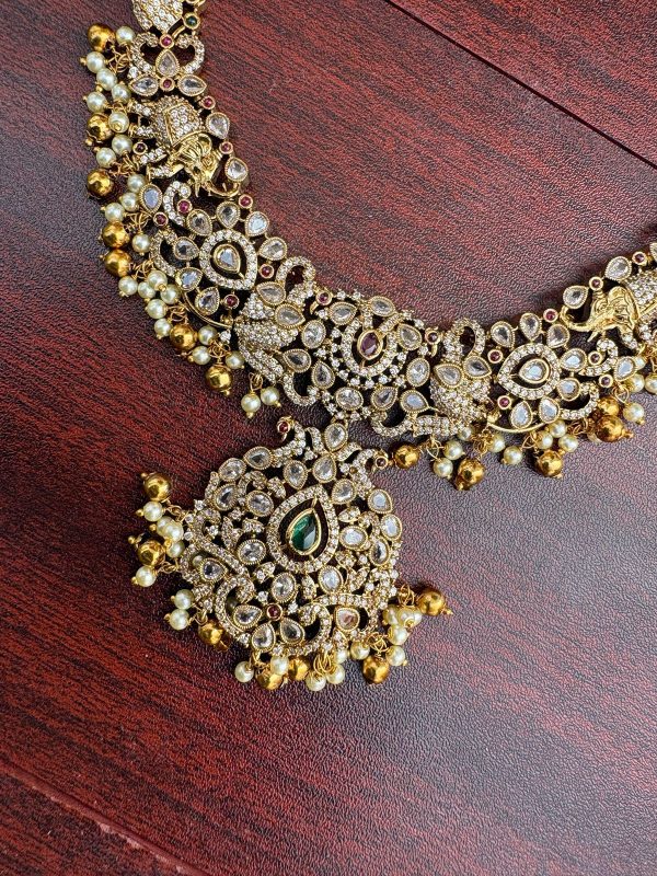 PEACOCK PEARL NECKPIECE - Image 2