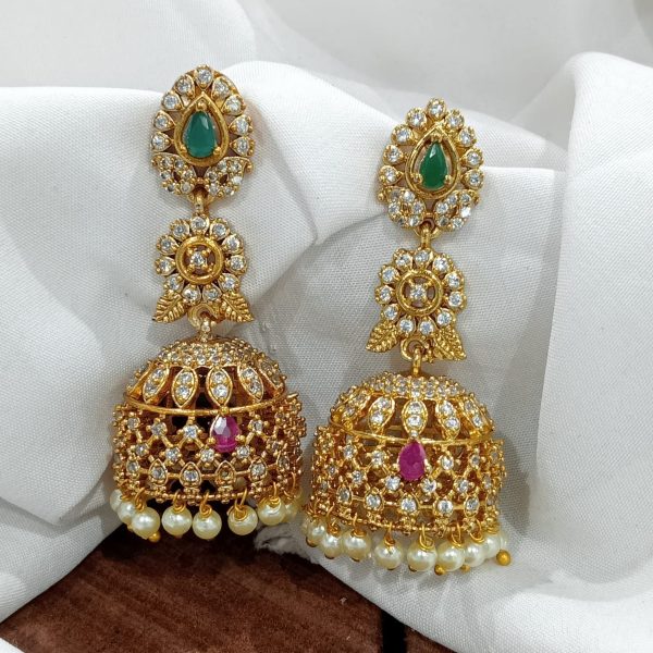 AD PEACOCK EARRINGS