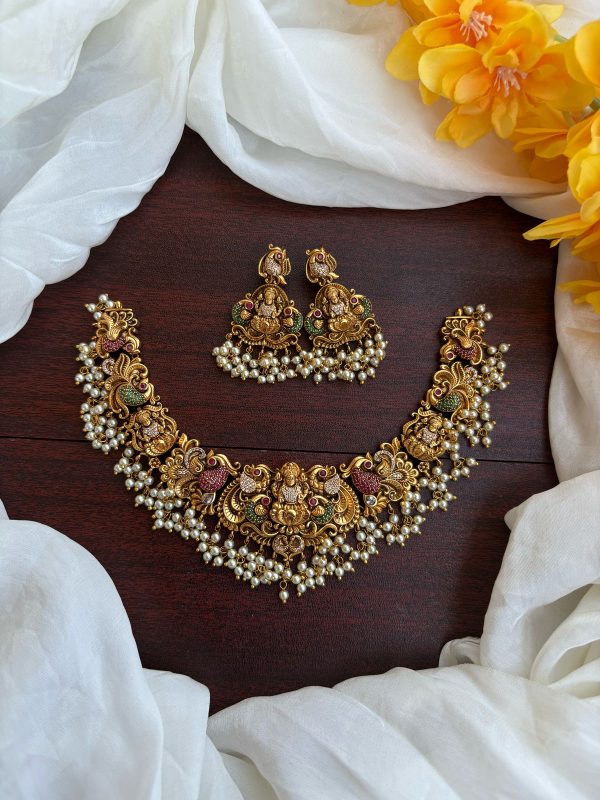 ADITI(ANTIQUE NECKPIECE MULTI)