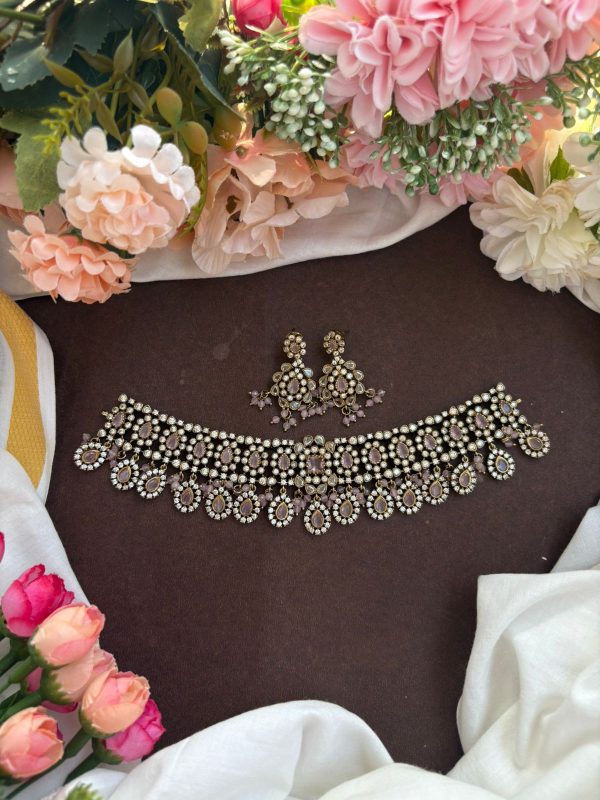 VICTORIAN CHOKER (PINK)