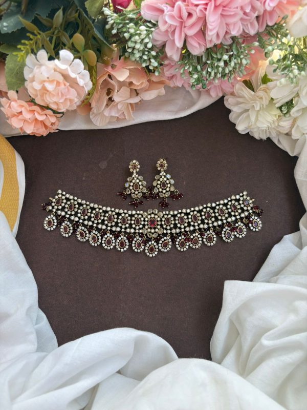 VICTORIAN CHOKER (RED)