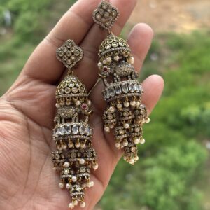 Victorian statement earrings